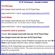 Thumbnail of sample content document