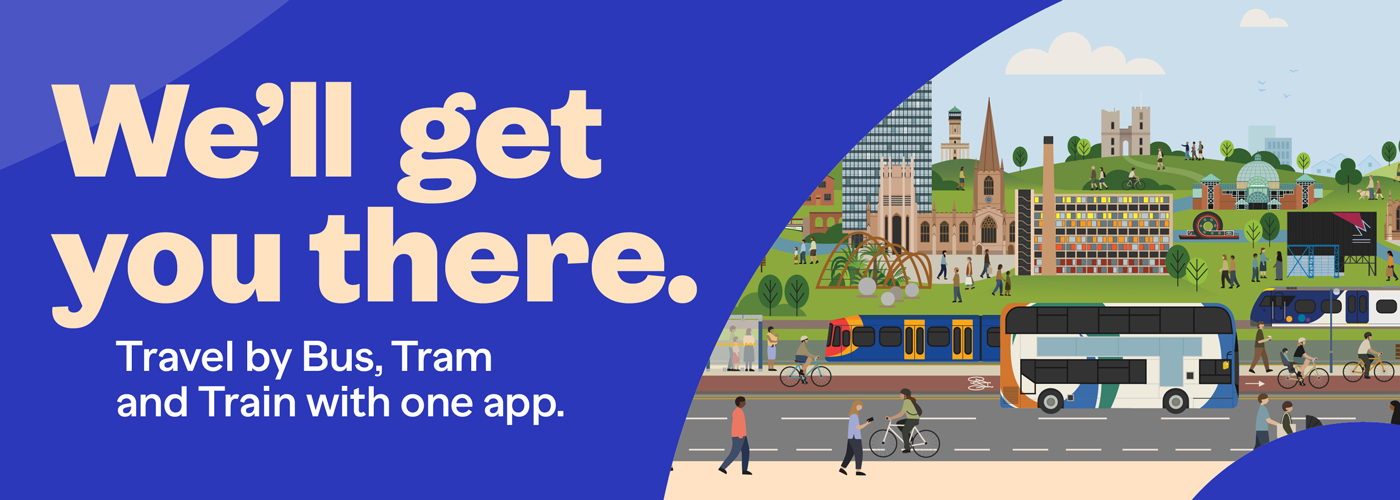TSY App Banner "We'll get you there"