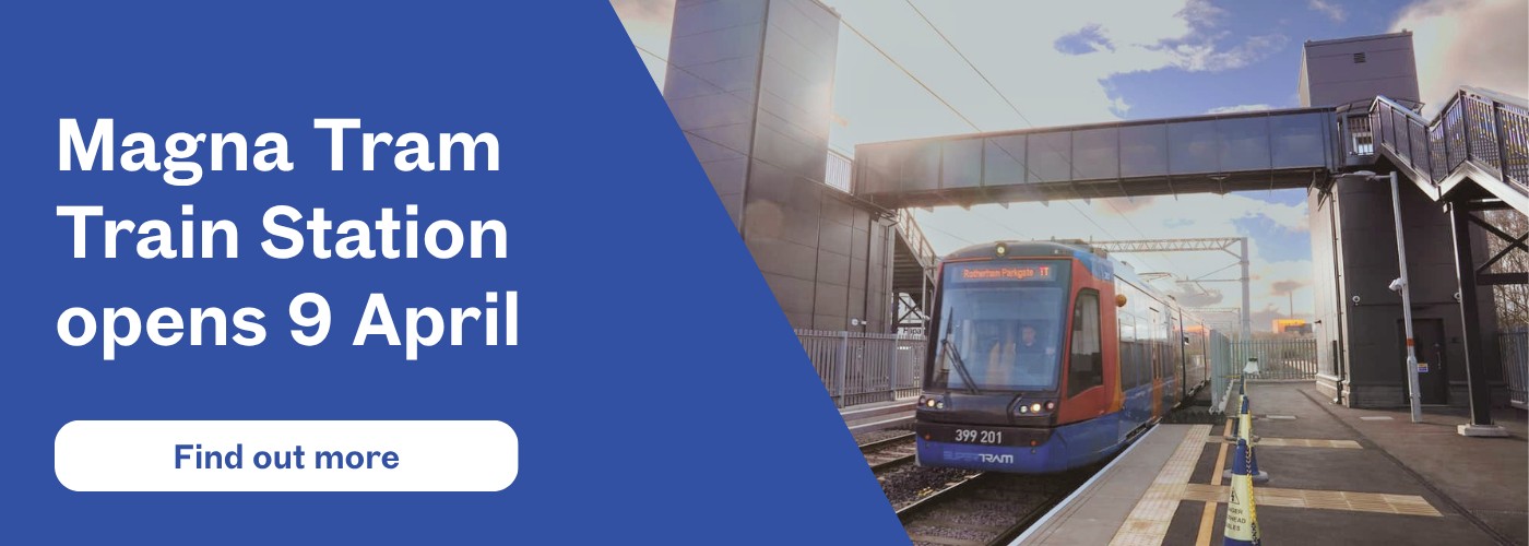 Magna Tram Train Station opens 9 April 2026