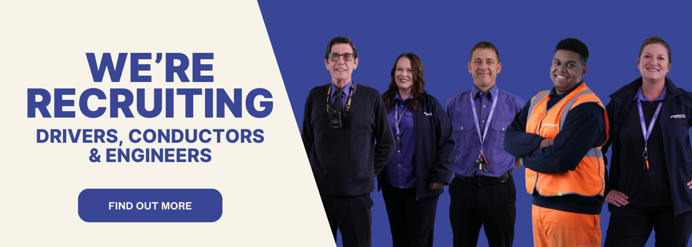 We are recruiting drivers, conductors and engineers
