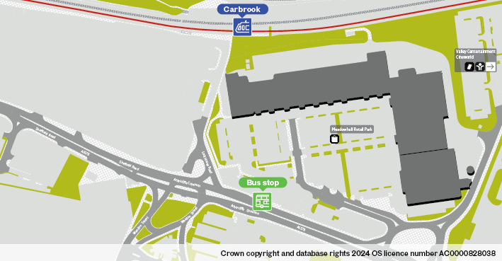 Carbrook tram stop map