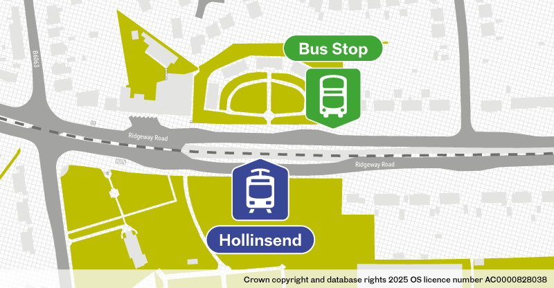 Hollinsend bus stop location