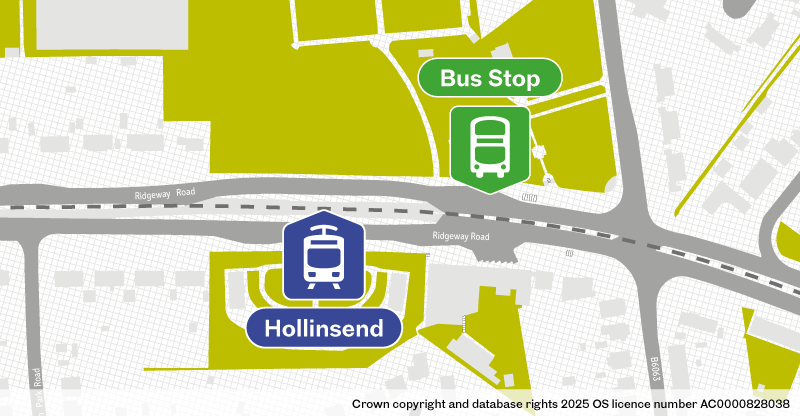 Hollinsend bus stop location