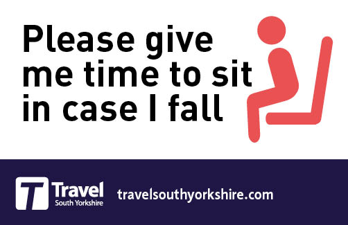 Please give me time to sit in case I fall card