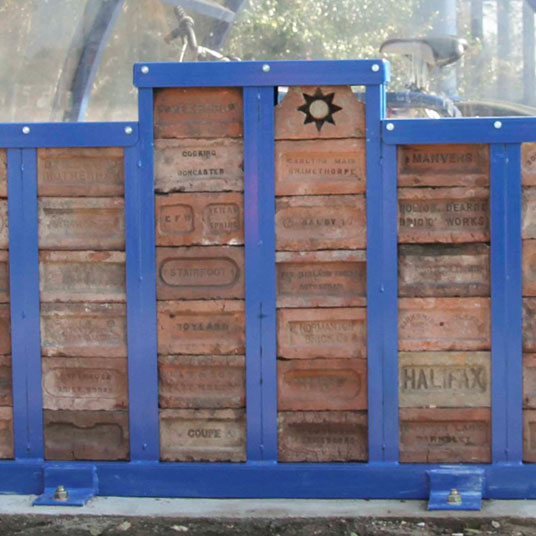 bricks stacked