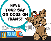 Consultation: Should dogs be allowed on Supertram?