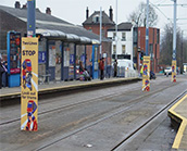 Supertram Launches “TWO Lines = STOP!” Safety Campaign in Partnership with LRSSB