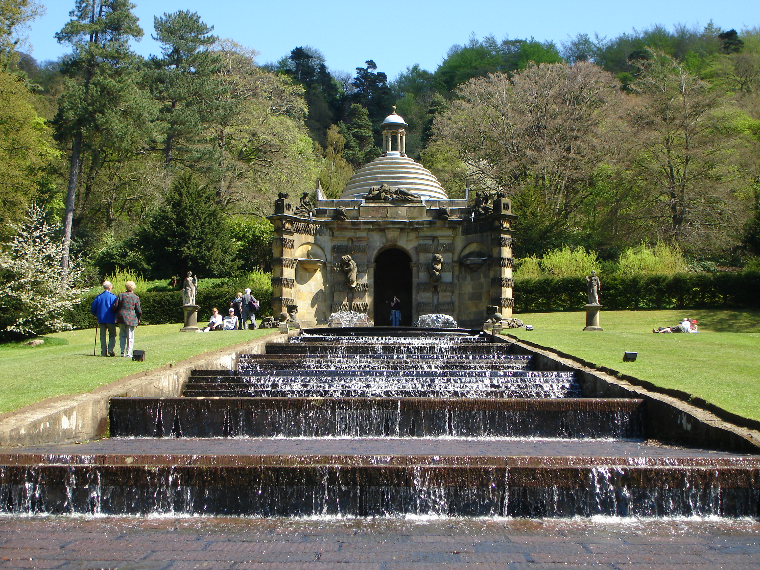 Chatsworth Cascade photo courtesy of Chatsworth House Trust