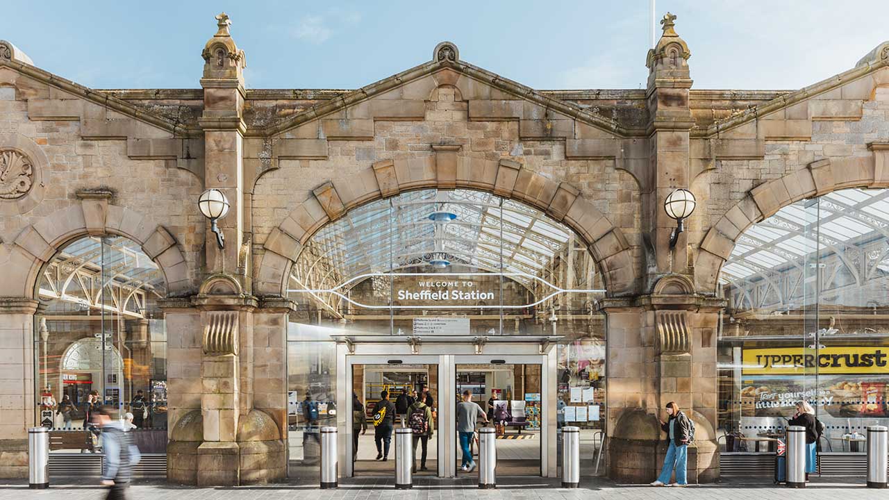 Sheffield train station