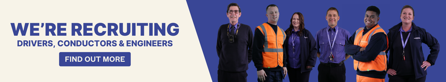 We are recruiting Drivers, Conductors and Engineers