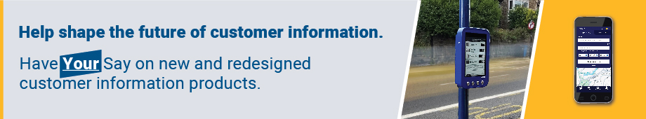 Have your say on new and redesigned customer information products