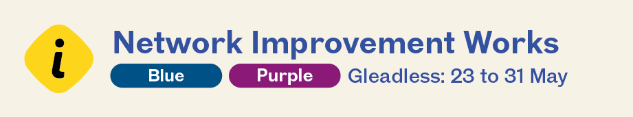 Network improvement works Gleadless 23 to 31 May