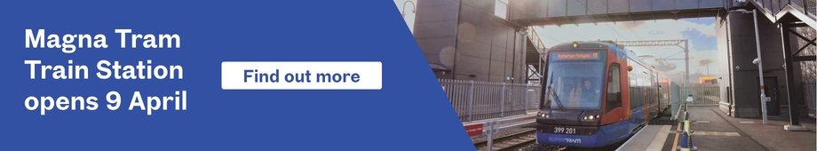 New Tram Train station to open at Magna on 9 April