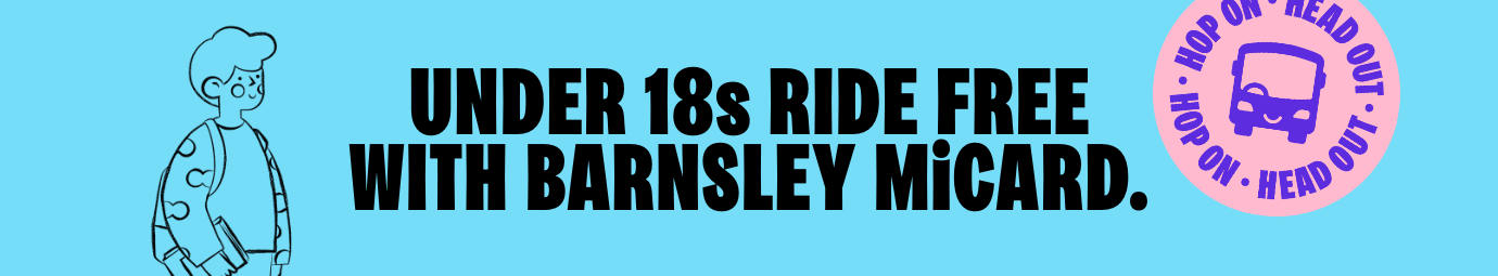 Under 18s ride free with Barnsley Micard