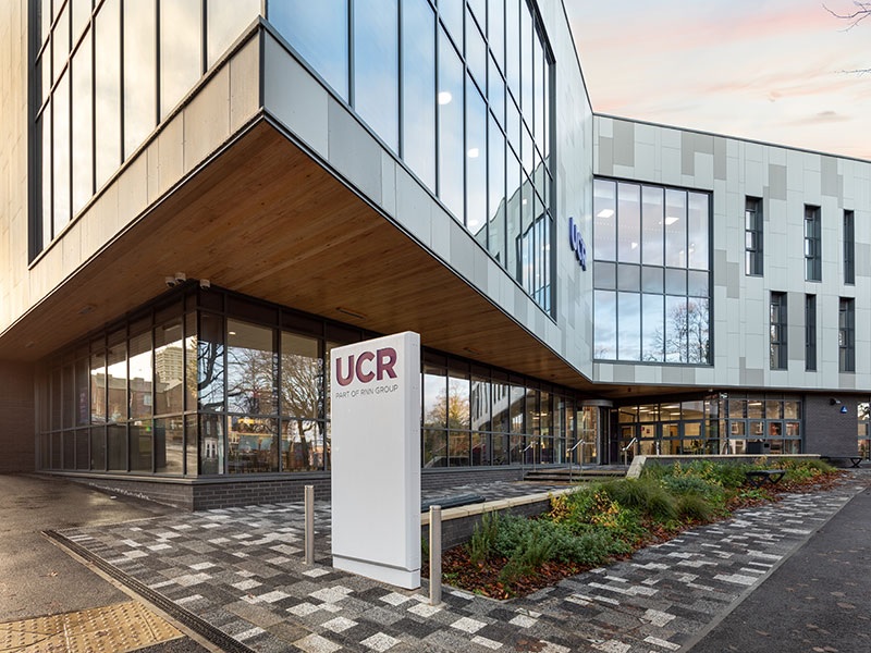 University Centre Rotherham (UCR) image from UCR website