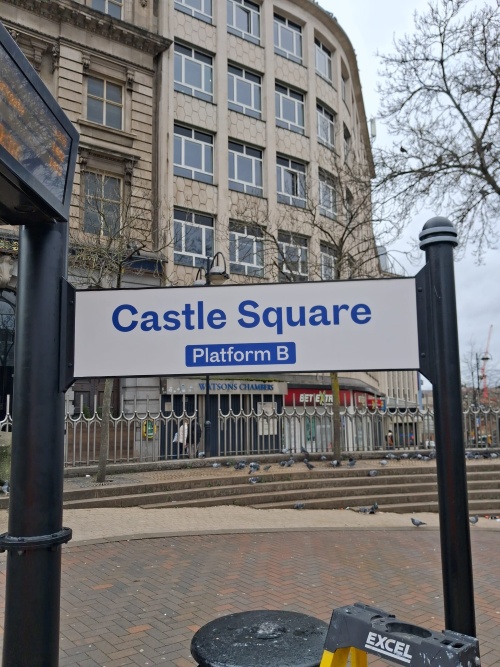 After: Castle Square signage