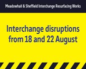Essential resurfacing work to take place in Meadowhall and Sheffield