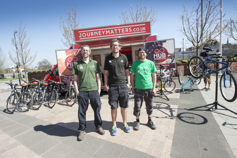 Journey Matters team - 3 men smiling