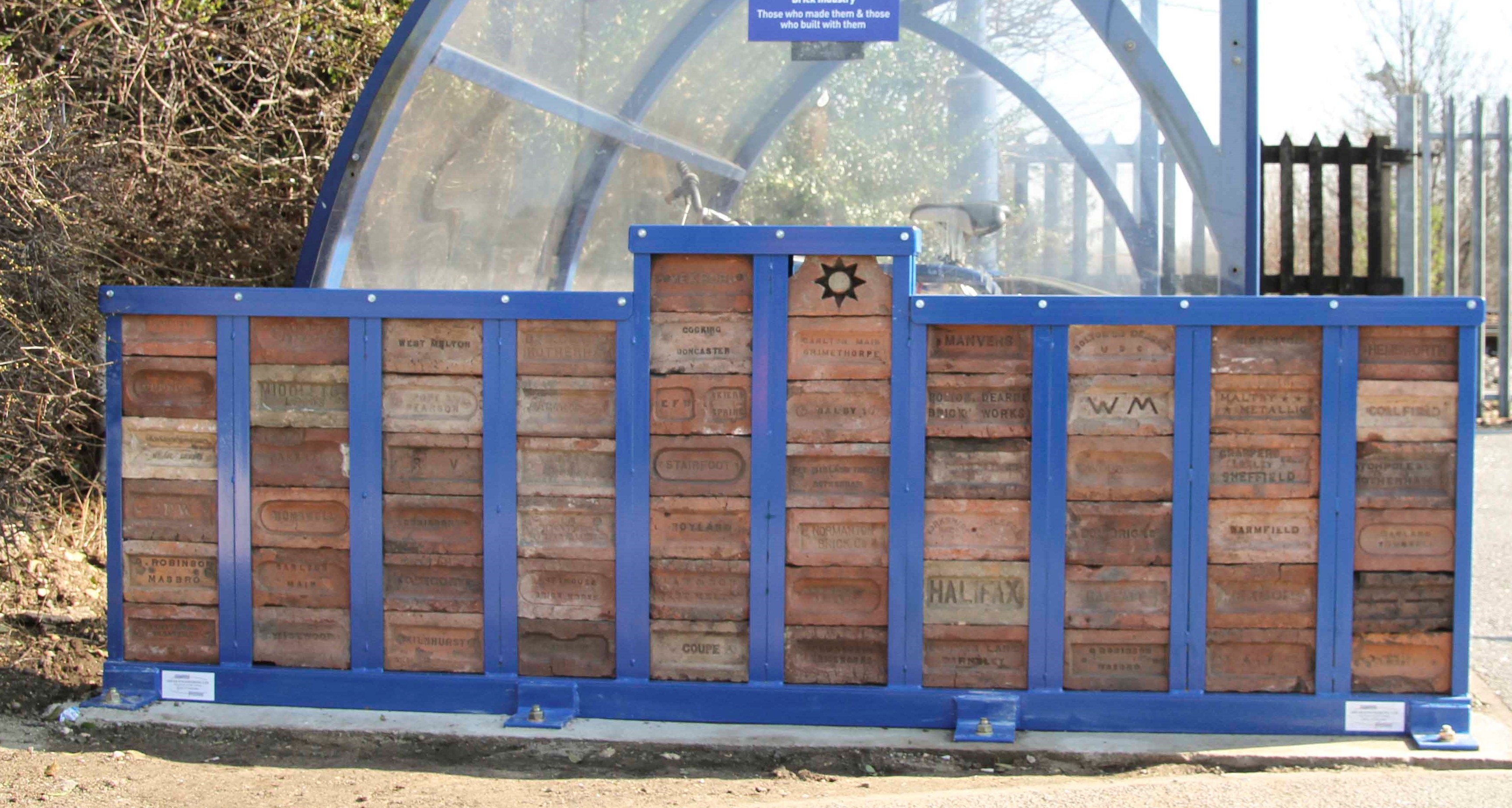 Swinton station brick assembly