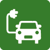 EV parking icon