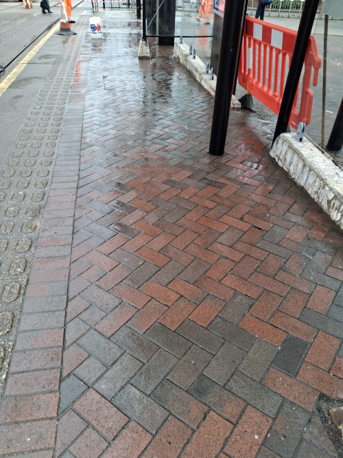 After: Castle Square chewing gum removal