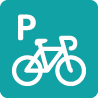 Cycle parking icon