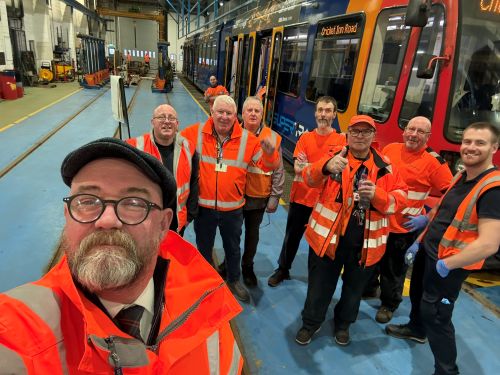 Managing Director Sean English and the team