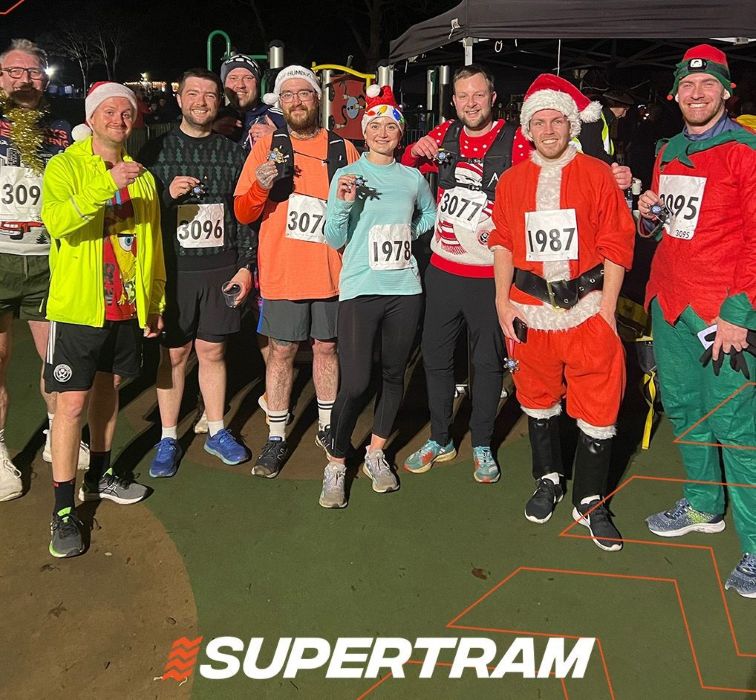 Colleagues at Glow in the Park 2024