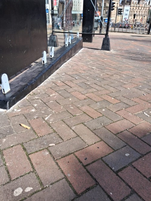 After: Castle Square platform tiles