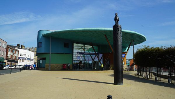 Barnsley interchange front view from street