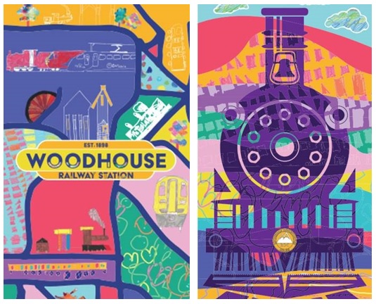 Woodhouse Railway Station Artwork